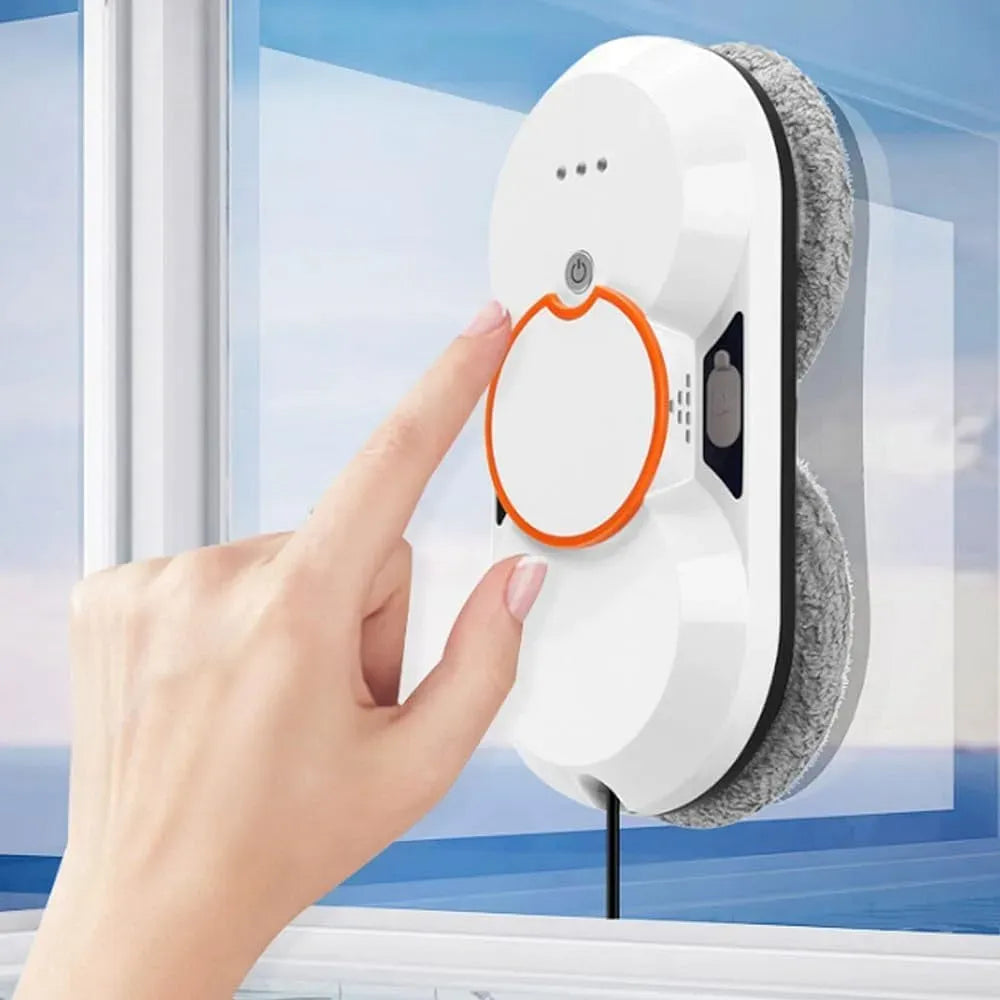 lavavetri, pulitore elettrico per vetri, esterno, vetro, per finestre alte Soffitto Magnetico Automatico Esterno, Robot