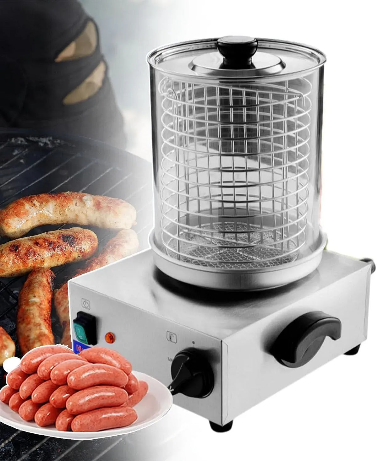 Macchina per Hot, professionale, per Hot Dog Domestica/Commerciale