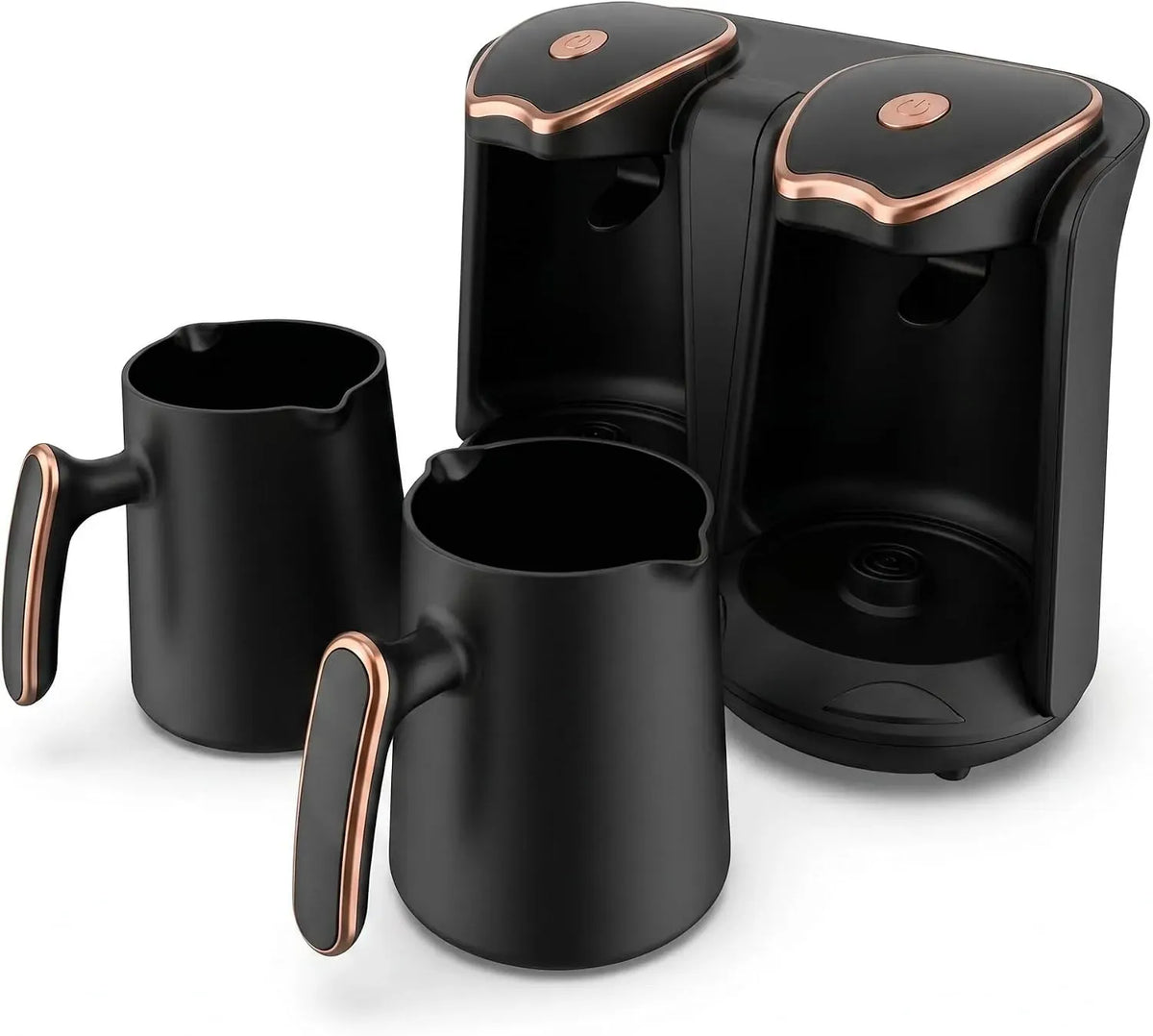 Macchina per caff, macchina da caffè elettrica, 1200 W, 2 Tazze, 2 zone di temperatura, per caffè Turco Elettrica da 1200 W