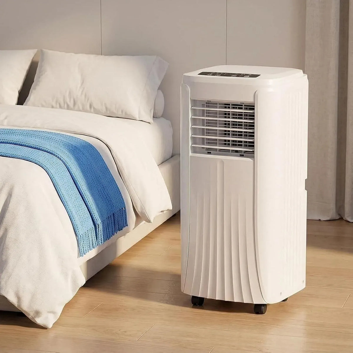 Condizionatore, portatile, climatizzatore Smart con Ventola e deumidificatore, 7000 Btu