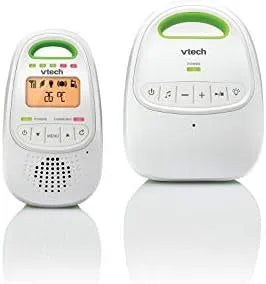 BM 2000 babyphone, monitor video per bambini, 300 m, display LCD, bianco