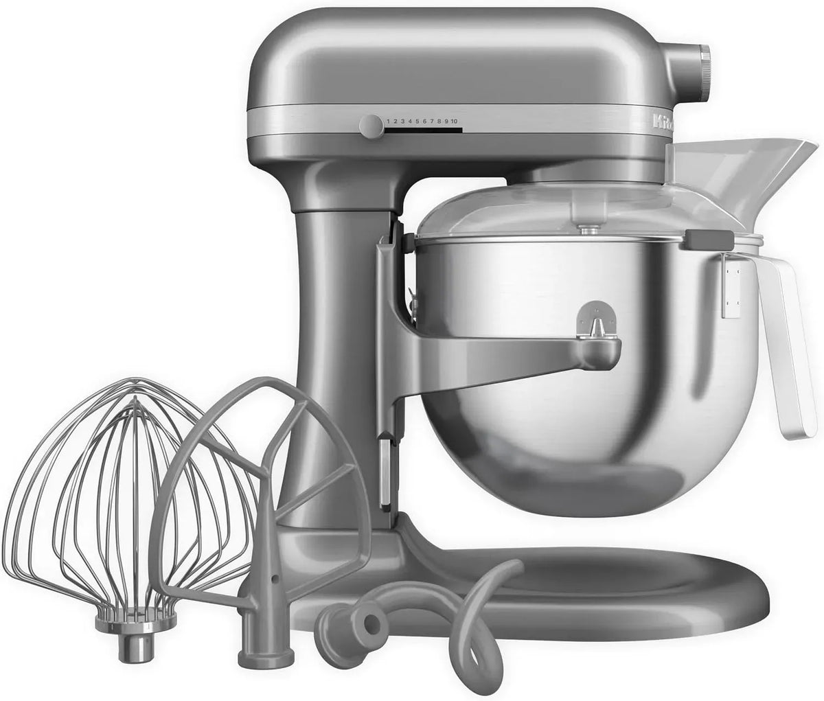 KitchenAid 5KSM70JPXECU ROBOT, 6,6 L, grigio, HEAVY DUTY ROBOT PÂTISSIER À BOL RELEVABLE 6,6L