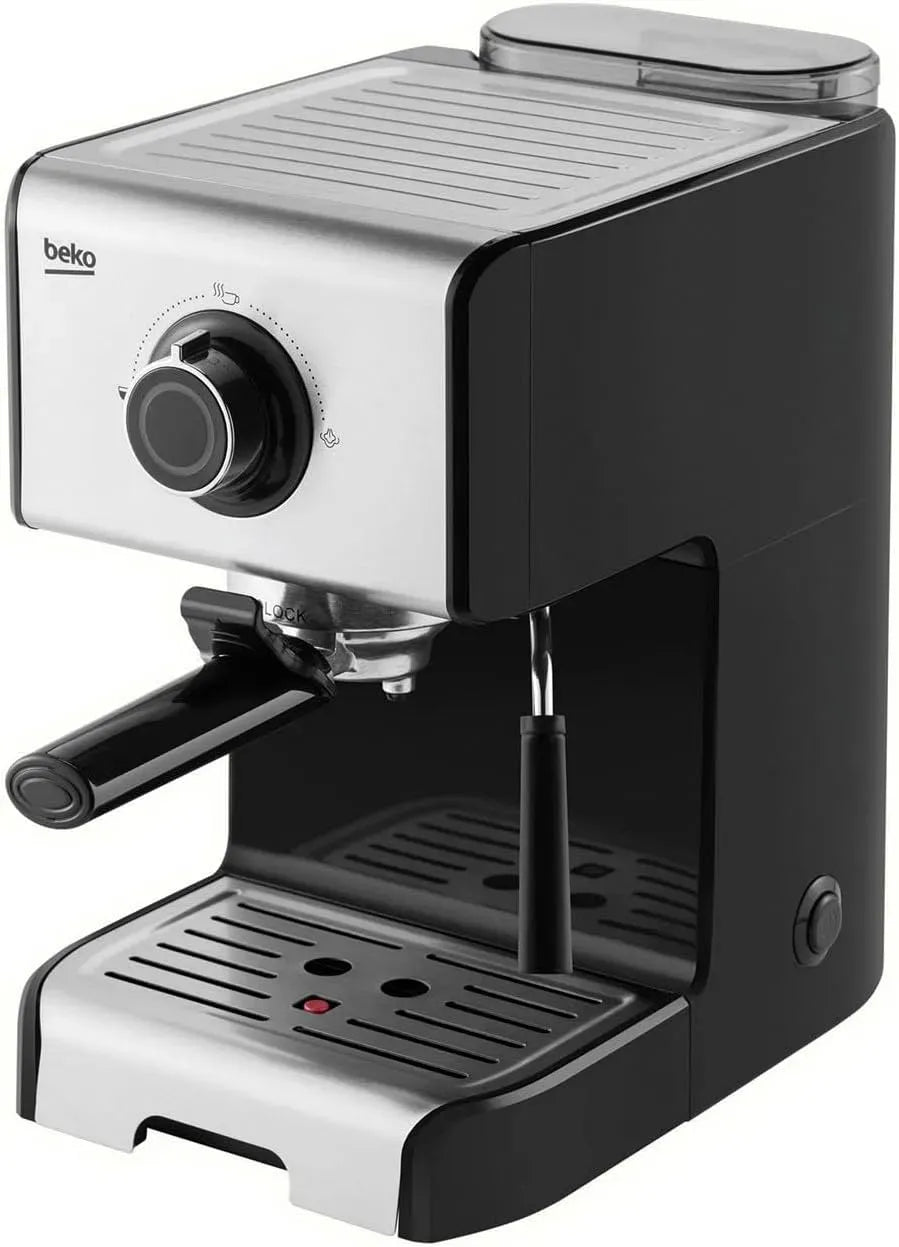 Beko CEP5152B Montalatte, cappuccinatore, nero, 15 bar, 19,2 x 32 x 31,5h cm, 1200 mL