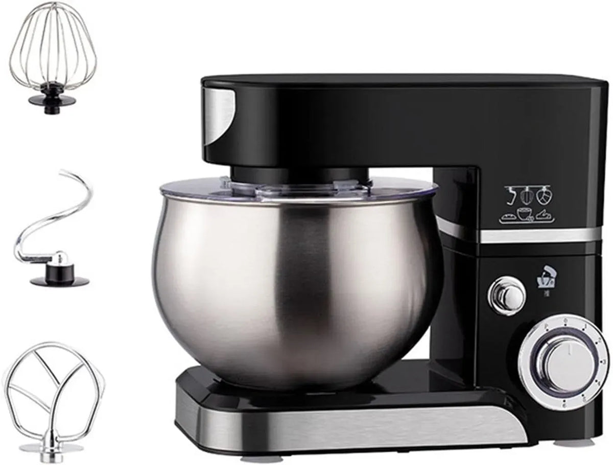 Robot da cucina, 5.5 L, 1200 W, professionale, Impastatrice Planetaria Professionale capacità 5