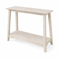 Consolle in legno di quercia bianco naturale