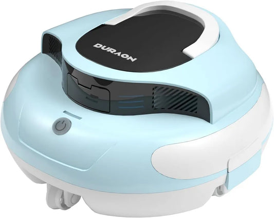 Aspirapolvere per piscine senza fili, doppio motore avanzato, 100 minuti di autonomia, navigazione intelligente, adatto per piscine in cemento e fibra
