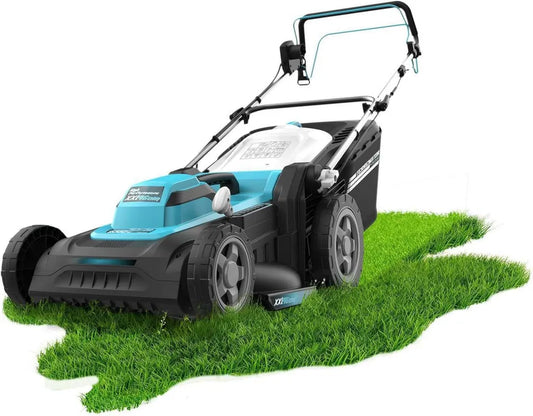 Cecotec Rasaerba Elettrico 2000W, Larghezza Taglio 46cm, Propulsione Automatica, Sistema Altezza Regolabile Z-Tech, Funzione 4in1 Mulching, Ruote XL