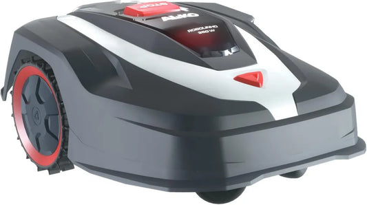 AL-KO Robolinho 350 W Robot Rasaerba, 30% Pendenza Massima, Sistema a 4 Lame, Larghezza di Taglio 20cm, per Giardini Fino a 300mq
