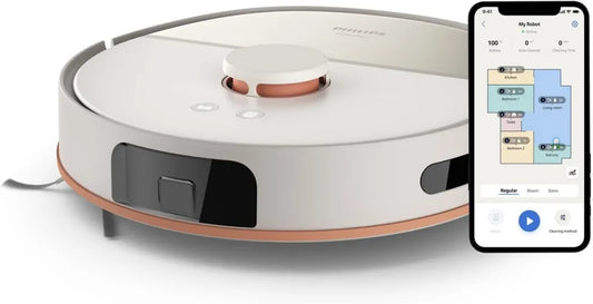 Aspirapolvere Robot Philips Serie 5000 con Alta Autonomia e Tecnologia Laser