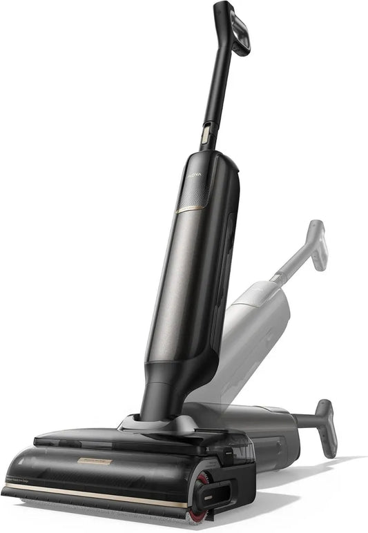 Aspirapolvere e Lavapavimenti Senza Fili MOVA M50 Ultra, Potenza 22000Pa, Braccio Robotico Innovativo, Manico Regolabile, Pulizia Profonda con Asciugatura Rapida