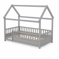 Letto per bambini in legno con struttura a casetta 200x90x150 cm