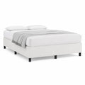 Letto matrimoniale con rivestimento in poliestere e struttura in legno 200x160 cm