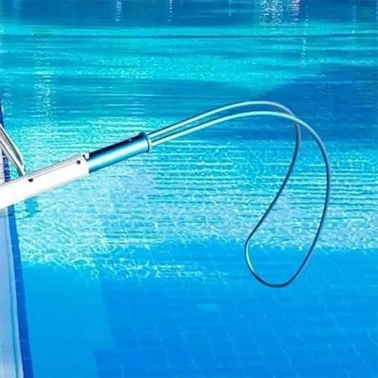 Asta di Salvataggio Telescopica in Alluminio per Emergenze in Acqua - Ideale per Piscine, Parchi Acquatici e Parchi Giochi, Colore Blu
