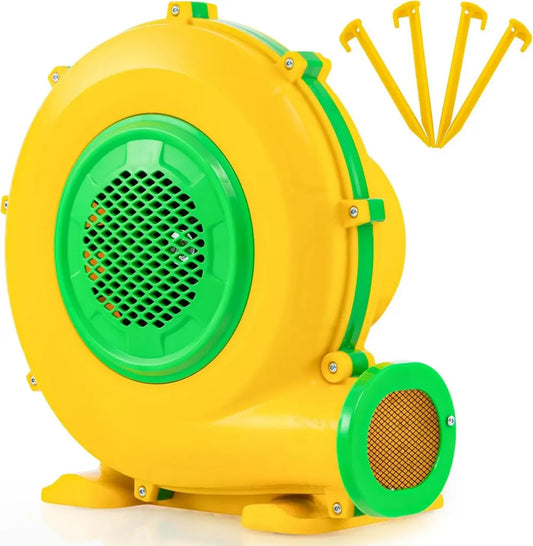 Ventilatore Potente per Castello Gonfiabile, Soffiatore Ideale per Scivoli e Giochi Acquatici (950W)