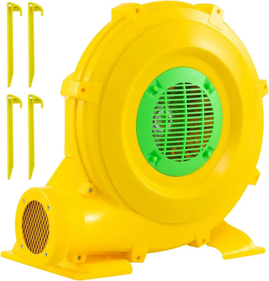 Ventilatore per Castelli e Giochi Gonfiabili 750W con Accessori Completi