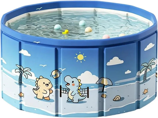 Ampia Piscina Gonfiabile per Bambini con Scarico - Perfetta per Giardini e Cortili Estivi