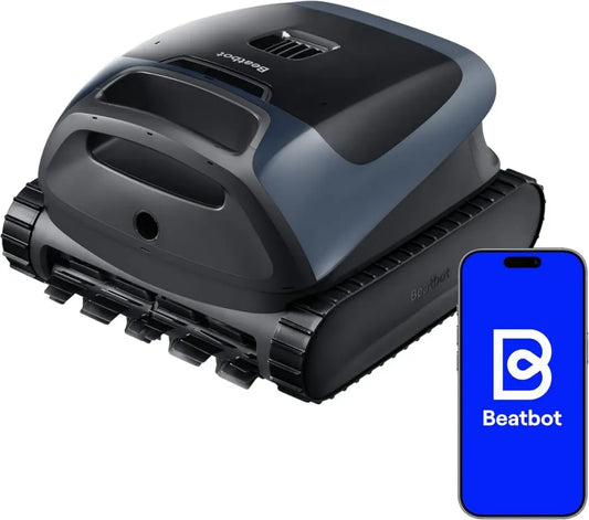 Beatbot Sora 30 Robot per Piscina Senza Fili, Controllo App, Autonomia 5 Ore, Blu