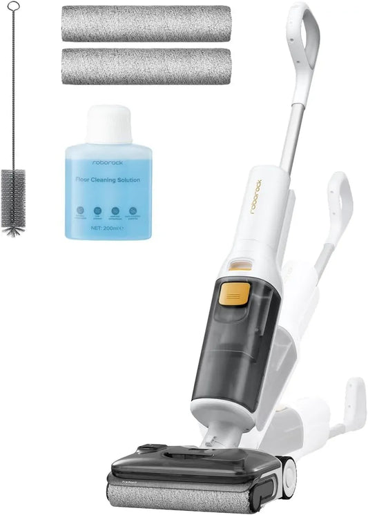 Aspirapolvere, roborock F25 Gen2, aspiratore elettrico domestico, F25 GT Gen2 Set Aspirapolvere e Lavapavimenti Senza Fili