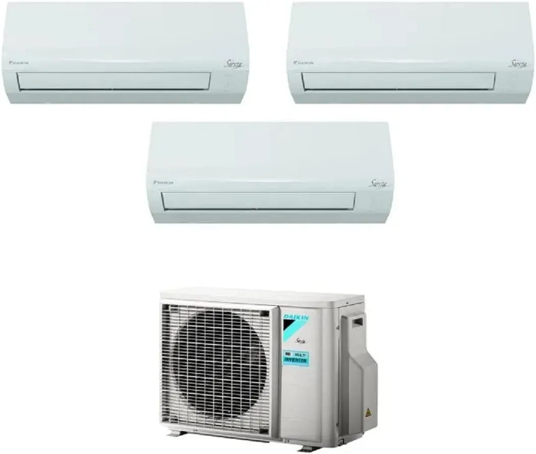Daikin R32-2xATXF25G ATXF35G Climatizzatore Trial Split 9000 + 9000 + 12000 Btu A++/A+ Gas R32-2xATXF25G + ATXF35G + 3AMXF52A Wifi Incluso