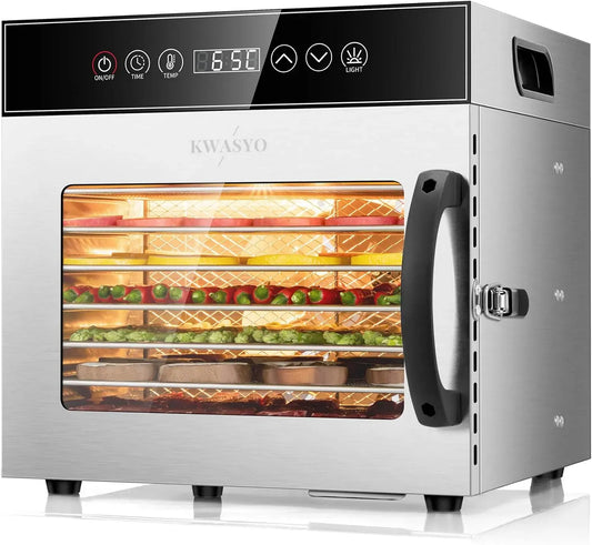 Asciugatrice, 600 W, timer, professionale, acciaio inox, timer digitale