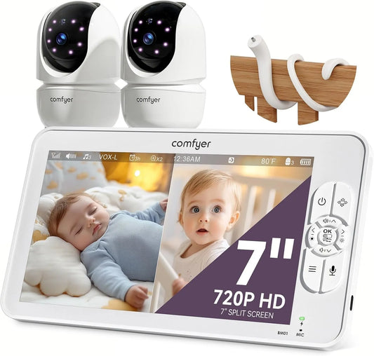 Monitor, Comfyer IPS 7 BM01, pannello IPS, 6000mAh, Schermo '' 20P, 4x Zoom, VOX