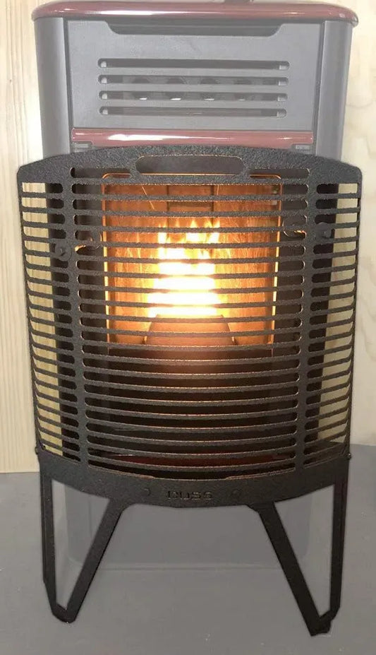 10cm. Anti Calore, ® XL Protezione per Stufa a Pellet e Legna, per Sicurezza per il Vetro Contro le Ustioni Sicurezza per Bambini, Alt 86cm Lar 56cm