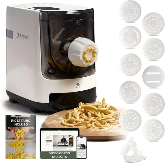 Macchina per la, Pasta Maker, bilancia, classe energetica E, 800 g, per la Pasta con 11 trafile. Pasta Maker, CLASSE ITALY