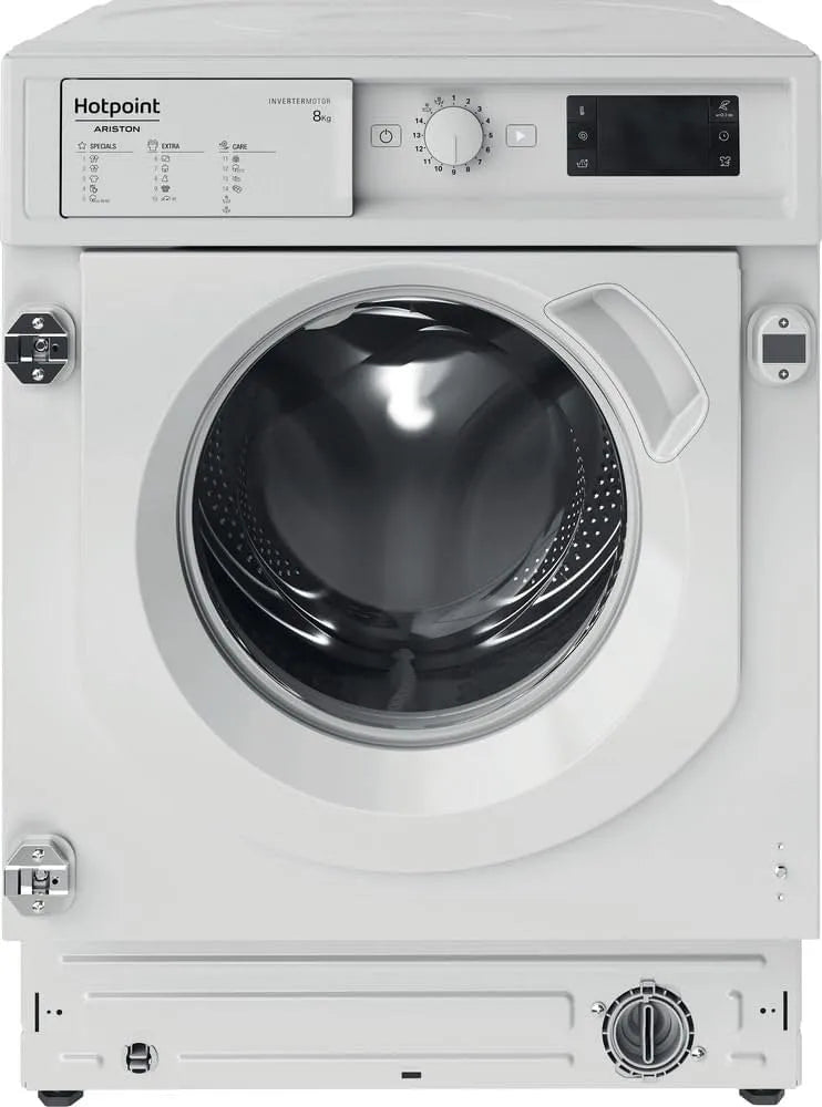 Lavatrice WMHG 81485, da incasso, lavabiancheria, Lavatrice incasso Hotpoint BI EU
