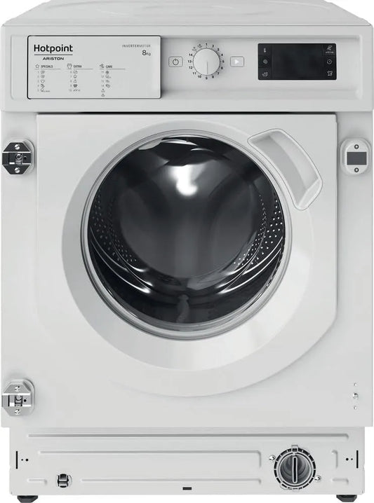 Lavatrice WMHG 81485, da incasso, lavabiancheria, Lavatrice incasso Hotpoint BI EU