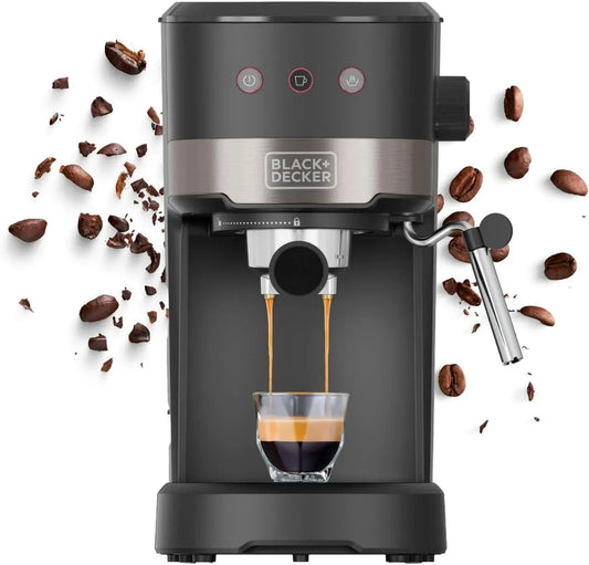 Black+Decker BXCO1100E Macchina da caffè, nero