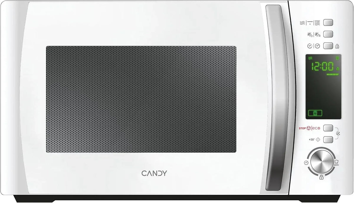 Candy CMXG20DW Forno a microonde, 44 x 35,75 x 25,9 cm, 20 L, 700 W, 40 programmi, grill, libera installazione, bianco, App Simply-Fi, Funzione ECO