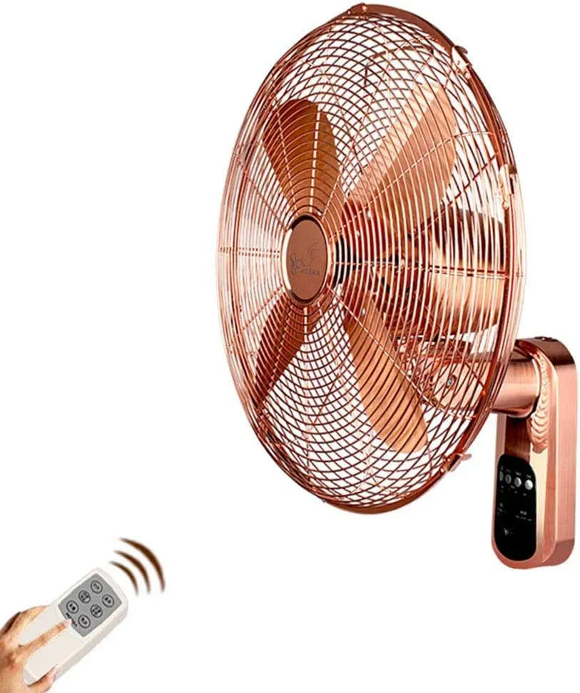 Ventilatore 16in, 40 cm, industriale, rosso, ventola per circolazione dell'aria, Fans Ventilatore oscillante Vintage