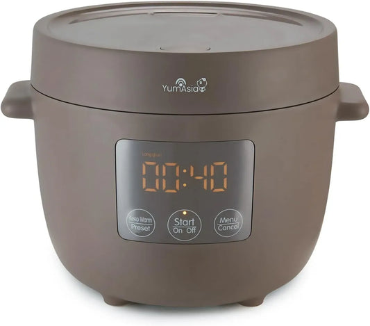 220-240V multicooker, cuociriso, pentola elettrica multifunzione, multicooker elettrico, cuociriso elettrico, 0,45 L, 5 programmi, 240 V, 5 tazze