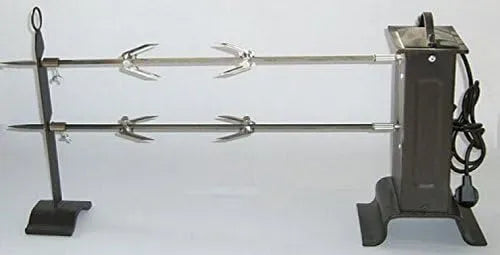 CON 2 GIRARROSTO ELETTRICO 116x15x37 cm SPIEDI E 4 FORCHETTE