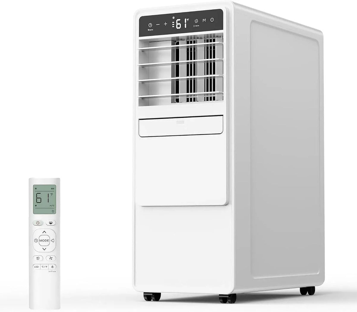 Condizionatore, portatile, Deumidificatore e Ventilatore per Stanze Fino a 40 mq, 12000 British Thermal Units
