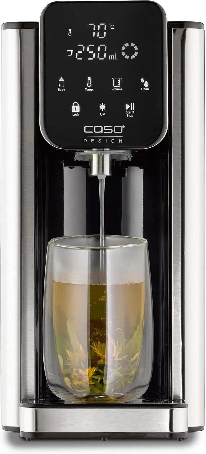 Caso HW 666 Distributore, 2,7 L, 2600 W, 40 a 100 °C, acciaio inox, per alimenti per bambini