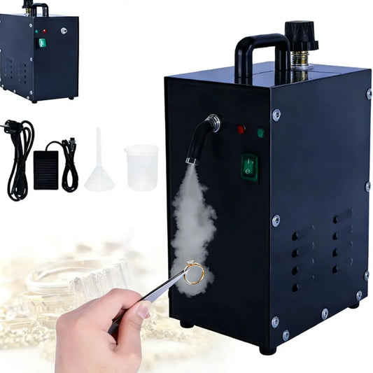 Pulitore a vapore, 2 L, 1300 W, acciaio inox, Uscita Acqua Calda a 135 °C