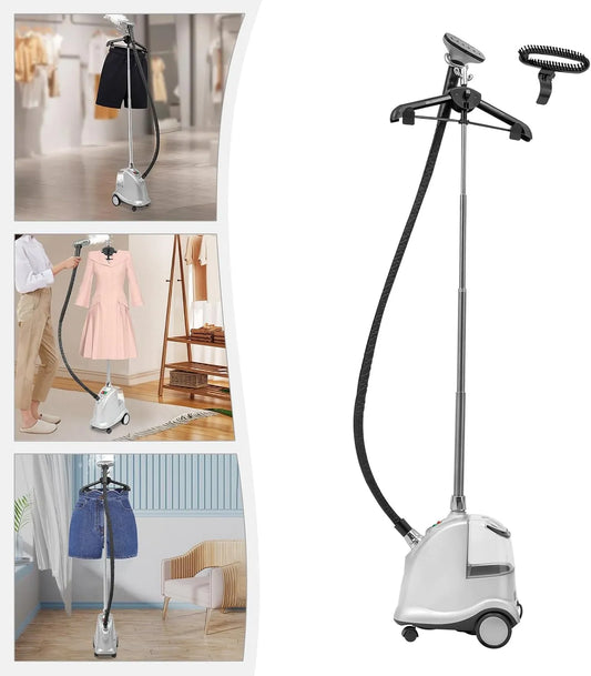 90 minuti di funzionamento, 2200 W Steamer Professional, ferro da stiro a vapore verticale ad alte prestazioni