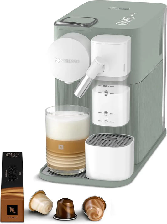 De'Longhi EN510.GR Montalatte, cappuccinatore, Caffè Monodose con Cappuccino Maker, 19 bar
