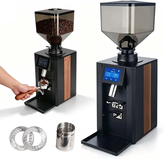 per I Picchi di Lavoro Black, Macinacaffè Professionale dotato di Macine Piane da 83 Mm