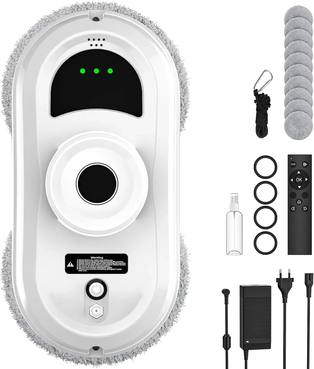 Lavavetri, pulitore elettrico per vetri, per Finestra, Robot