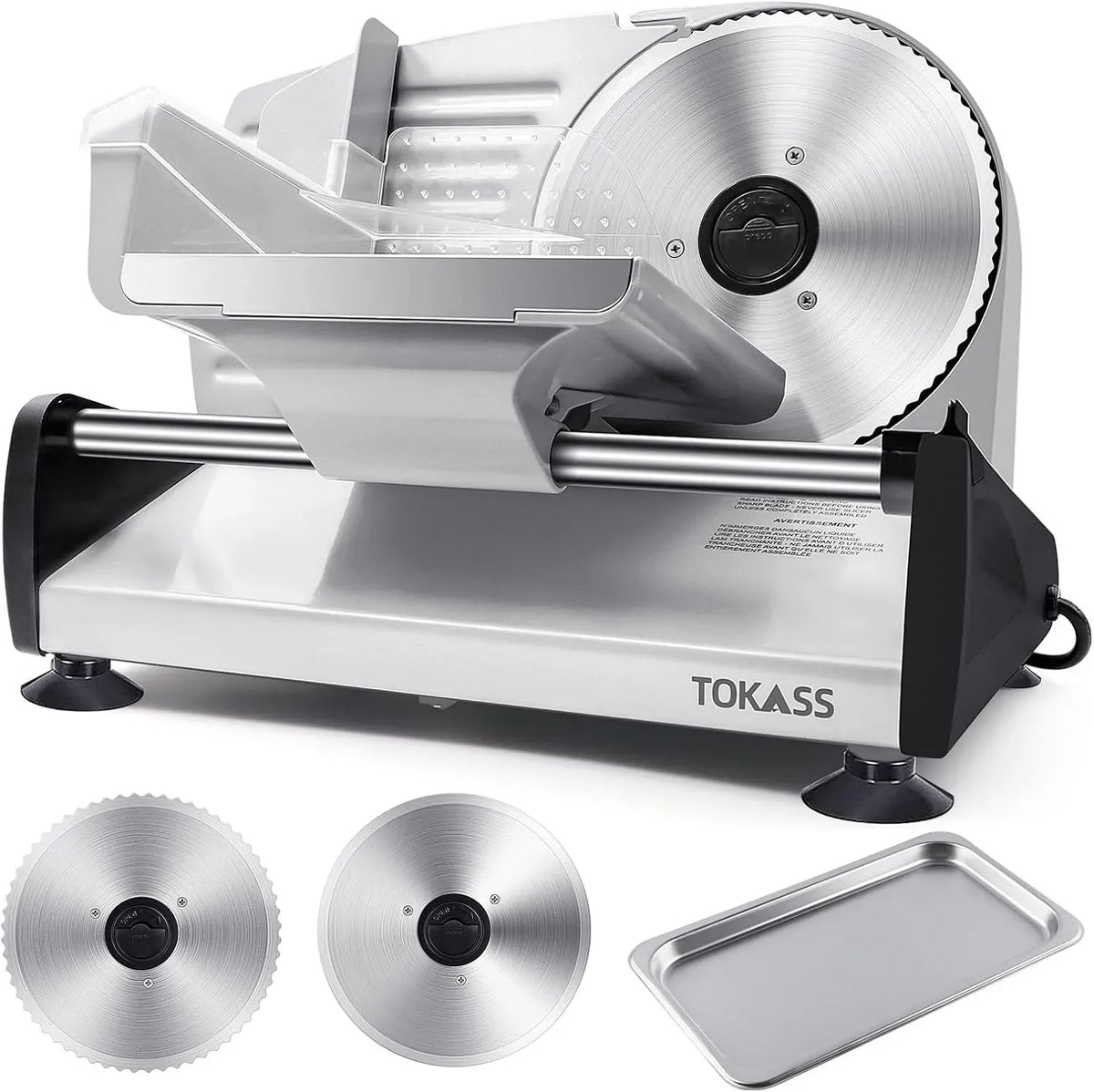 Robot da cucina 200Watt+2, 200 W, acciaio inox, argento, Acciaio Inossidabile