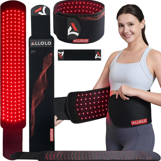 180LED Terapia a luce rossa Pad, rosso, ALLOLO