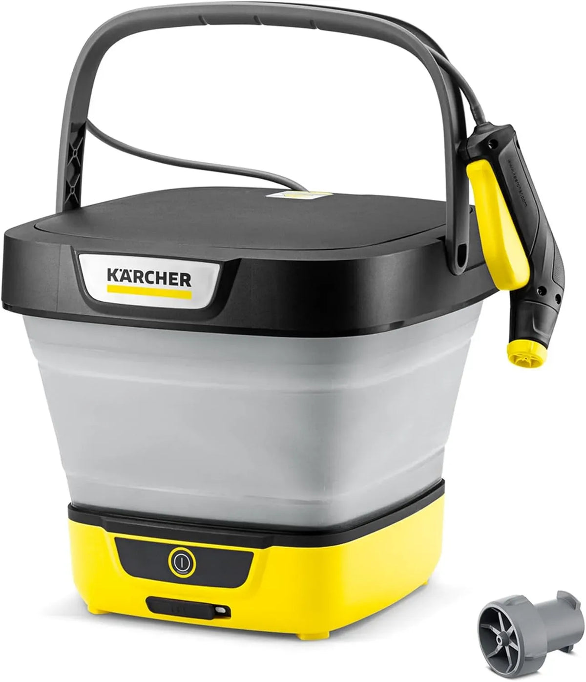 Kärcher OC 3 Idropulitrice, 8 L, portatile, ampio serbatoio, tubo: 1,8m, serbatoio pieghevole: 8l, 1,8 m