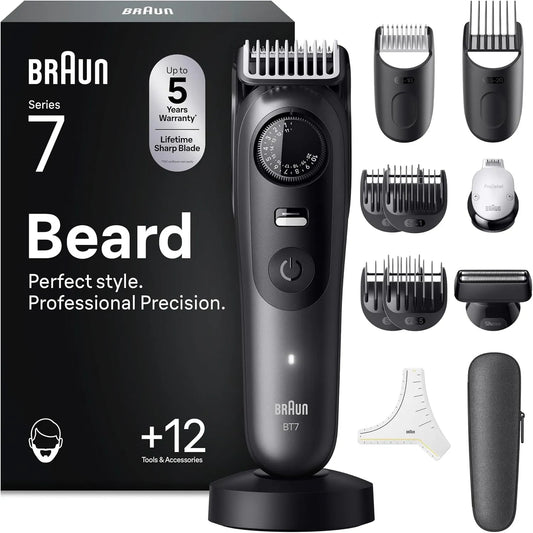 Braun Serie 7 BT7545 Accessorio per elettrodomestico, grigio, Regolabarba Uomo, Custodia BT 545 Grigio