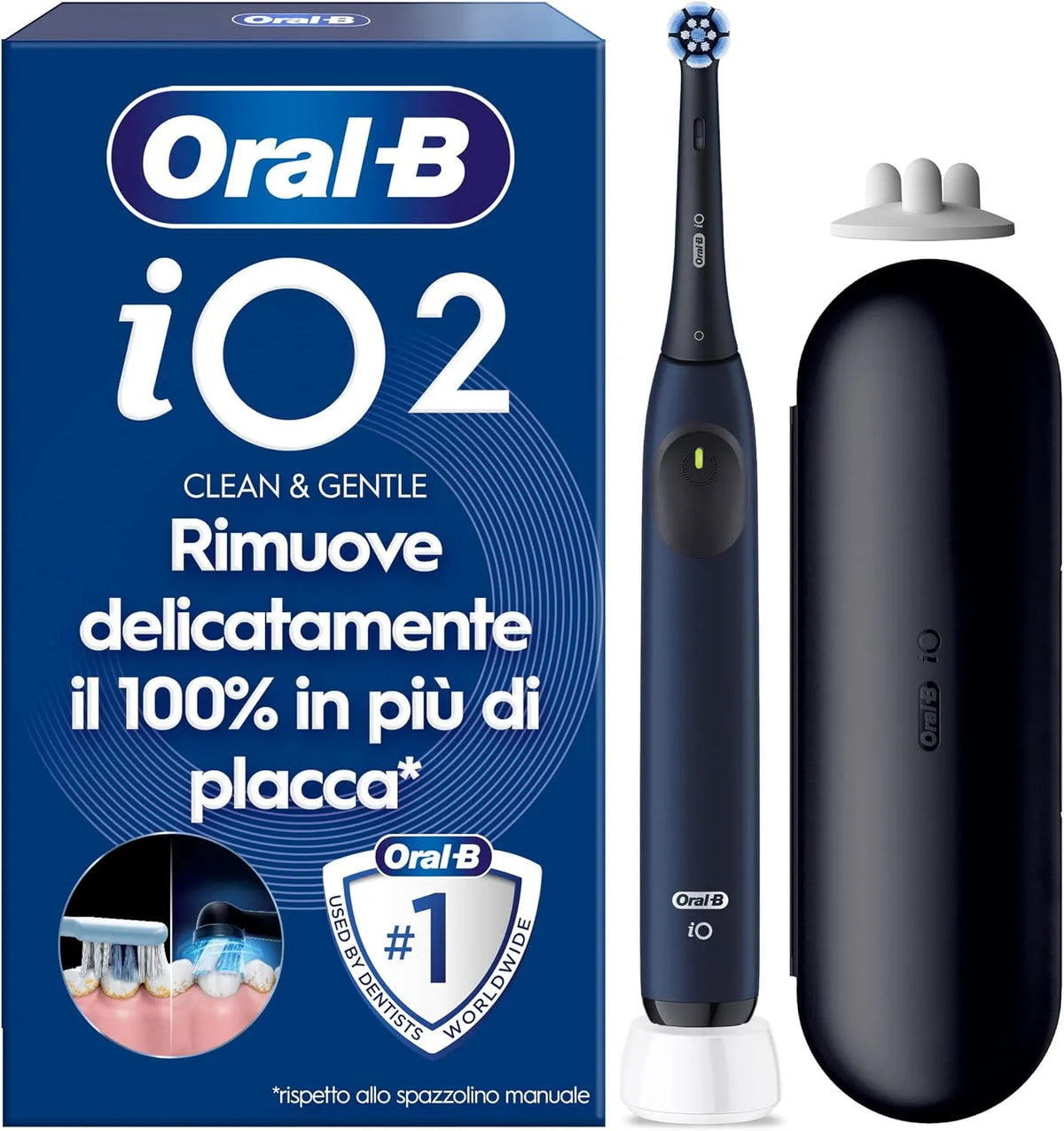 Accessorio per elettrodomestico, nero, Oral-B iO 2 Spazzolino Elettrico