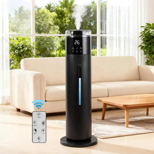 umidificatore, 2,1 L, 8 l, 350 ml/h, per camera da letto