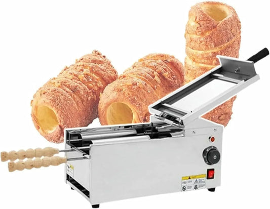 Macchina per ciambelle, 1500 W, donut maker, Panetterie E Snack Bar, Macchina Elettrica per Coni Gelato da 1500 W