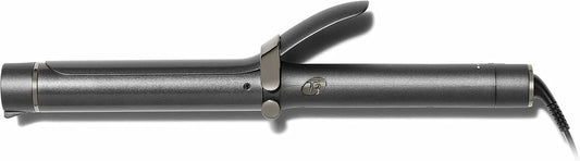 a canna lunga e dotato di ferro per onde, impostazioni di calore regolabili per ricci definiti e onde splendenti, T3 SinglePass Curl Ferro