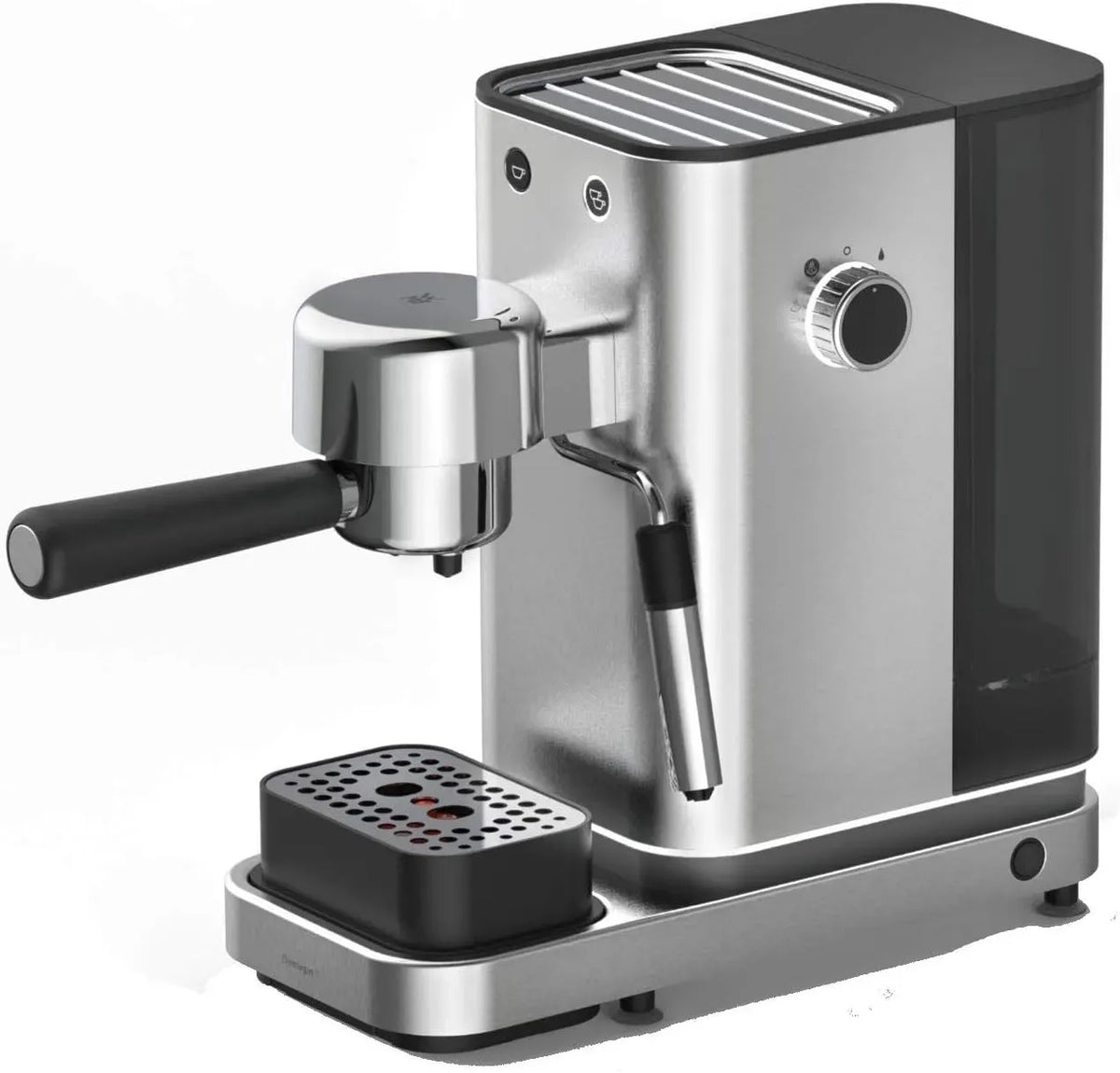 WMF Macchina per caff, macchina da caffè elettrica, 1400 W, 15 bar, 2 tazze, acciaio inox, per caffè espresso